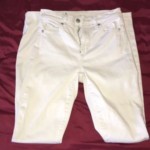 Gap true skinny high rise jeans